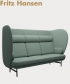 Plenum 3 nowoczesna sofa skandynawska Fritz Hansen | Design Spichlerz