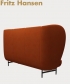 Plenum 3 nowoczesna sofa skandynawska Fritz Hansen | Design Spichlerz