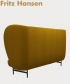 Plenum 3 nowoczesna sofa skandynawska Fritz Hansen | Design Spichlerz