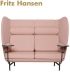 Plenum 2 nowoczesna sofa skandynawska Fritz Hansen | Design Spichlerz