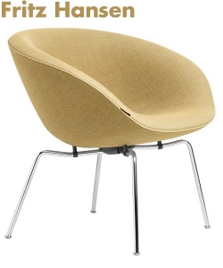 Pot Lounge skandynawski fotel z 1959 Fritz Hansen | Design Spichlerz