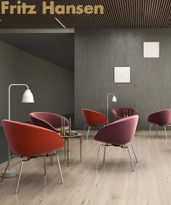 Pot Lounge skandynawski fotel z 1959 Fritz Hansen | Design Spichlerz