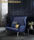 Ro Sofa skandynawska komfortowa sofa Fritz Hansen | Design Spichlerz