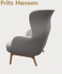 Ro Sofa skandynawska komfortowa sofa Fritz Hansen | Design Spichlerz