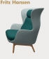 Ro Sofa skandynawska komfortowa sofa Fritz Hansen | Design Spichlerz