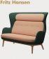 Ro Sofa skandynawska komfortowa sofa Fritz Hansen | Design Spichlerz