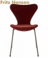 Series 7 model 3107 tapicerowane krzesło Fritz Hansen