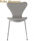 Series 7 tapicerowane krzesło Fritz Hansen | design Arne Jacobsen