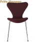 Series 7 tapicerowane krzesło Fritz Hansen | design Arne Jacobsen