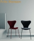 Series 7 tapicerowane krzesło Fritz Hansen | design Arne Jacobsen