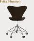 Series 7 Office skandynawskie krzesło biurowe Fritz Hansen | Design Spichlerz