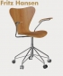 Series 7 Office Arm skandynawskie krzesło biurowe Fritz Hansen | Design Spichlerz