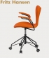 Series 7 Office Arm Soft skandynawskie krzesło biurowe Fritz Hansen | Design Spichlerz