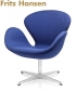 Swan fotel | Fritz Hansen | design Arne Jacobsen | Design Spichlerz