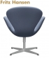 Swan fotel | Fritz Hansen | design Arne Jacobsen | Design Spichlerz