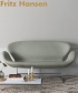 Swan Sofa ikona duńskiego designu Fritz Hansen | Design Spichlerz