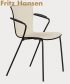 Vico Duo Arms Soft stylowe krzesło skandynawskie Fritz Hansen | Design Spichlerz