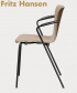 Vico Duo Arms Soft stylowe krzesło skandynawskie Fritz Hansen | Design Spichlerz