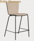 Vico Duo Hoker stylowe krzesło barowe Fritz Hansen | Design Spichlerz