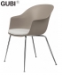 Bat Dining Metal krzesło w opcji z poduszką Gubi | Design Spichlerz