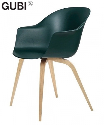 Bat Dining Wood skandynawskie krzesło Gubi | Design Spichlerz 