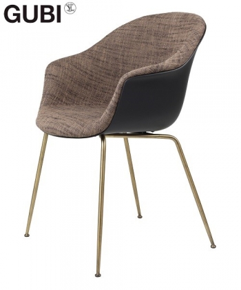 Bat Dining Metal tapicerowane krzesło Gubi | Design Spichlerz