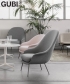 Bat Lounge High fotel skandynawski Gubi | Design Spichlerz