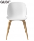 Beetle Chair Wood nowoczesne krzesło do jadalni Gubi | Design Spichlerz