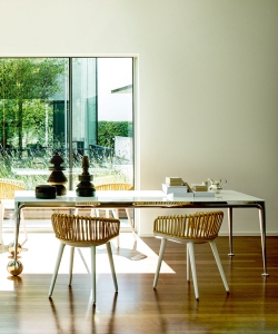 Stół Big Will biały / polerowany | Magis | design Philippe Starck | Design Spichlerz
