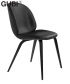 Beetle Chair Wood Soft nowoczesne tapicerowane krzesło Gubi | Design Spichlerz