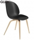 Beetle Chair Wood nowoczesne minimalistyczne krzesło Gubi