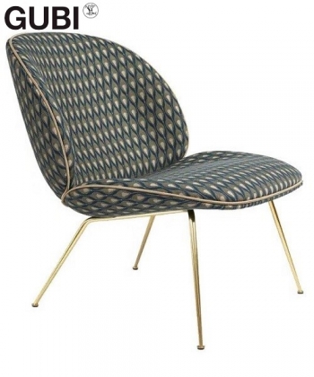 Beetle Lounge komfortowy fotel skandynawski Gubi | Design Spichlerz