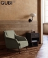 CDC Lounge elegancki fotel skandynawski Gubi | Design Spichlerz