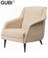 CDC Lounge elegancki fotel skandynawski Gubi | Design Spichlerz