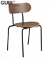 Coco Dining Chair minimalistyczne krzesło skandynawskie Gubi