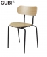 Coco Dining Chair minimalistyczne krzesło skandynawskie Gubi | Design Spichlerz
