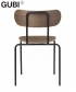 Coco Dining Chair minimalistyczne krzesło skandynawskie Gubi | Design Spichlerz