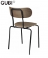 Coco Dining Chair minimalistyczne krzesło skandynawskie Gubi | Design Spichlerz