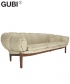 Croissant Sofa tapicerowana skandynawska sofa Gubi | Design Spichlerz