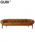 Croissant Sofa skórzana skandynawska sofa Gubi | Design Spichlerz