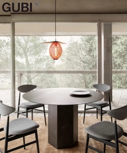 Epic Dining Table Steel skandynawski stół Gubi | Design Spichlerz