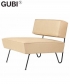 GT Lounge elegancki fotel skandynawski Gubi | Design Spichlerz