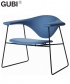 Masculo Lounge Sledge fotel skandynawski Gubi | Design Spichlerz