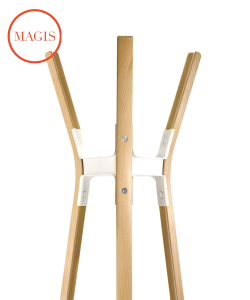 Steelwood Wieszak naturalny / biały | Magis | design Ronan & Erwan Bouroullec | Design Spichlerz