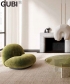 Pacha Lounge komfortowy fotel skandynawski Gubi | Design Spichlerz