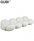 Pacha Sofa 4 z 2 podłokietnikami Gubi | Design Spichlerz