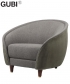 Revers Lounge elegancki fotel skandynawski Gubi | Design Spichlerz