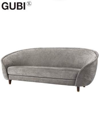 Revers Sofa 3 elegancka sofa skandynawska Gubi | Design Spichlerz