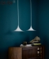 Semi Pendant 90 ponadczasowa lampa wisząca Gubi | Design Spichlerz