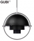 Multi-Lite Pendant Chrom kultowa lampa wisząca Gubi | Design Spichlerz